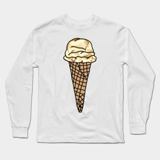 sea salt w/ carmel ribbons, salt and straw Long Sleeve T-Shirt